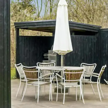 Summer House By Hove Straede Near And Forest